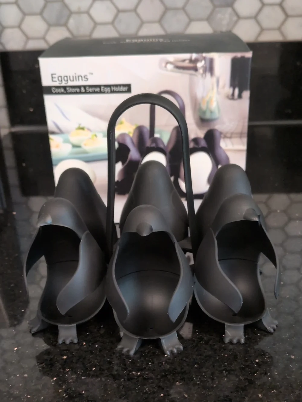 Egguins Cook, Store & Serve Egg Holder